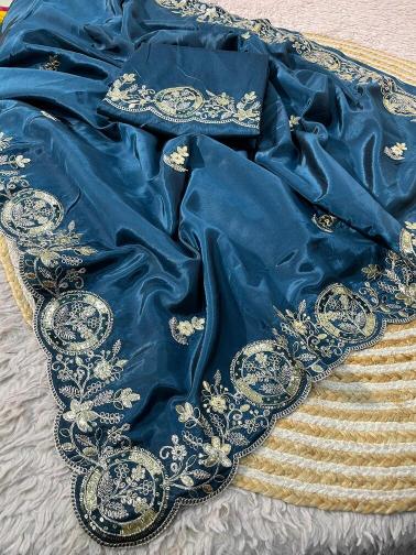 Vinayak gotafoil wholesale saree markets in india